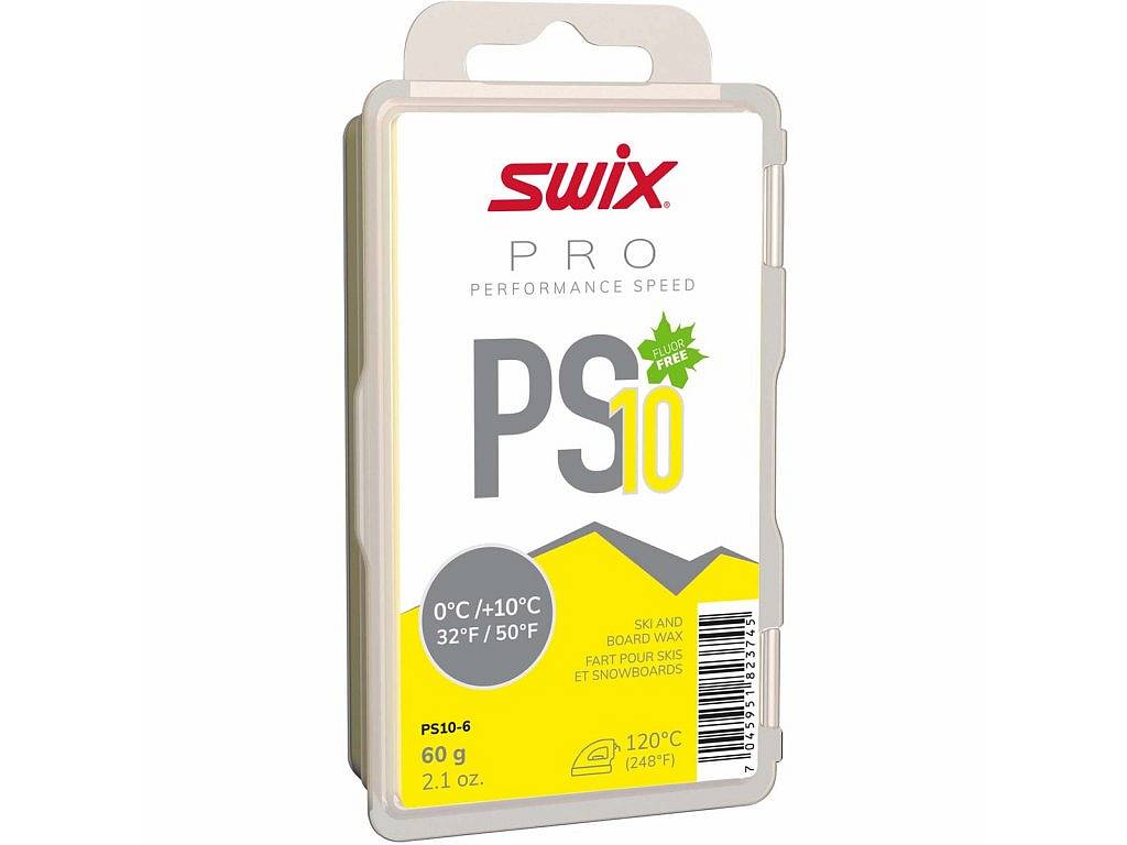 SWIX PS10-6 Pure Speed skluzný vosk 60g