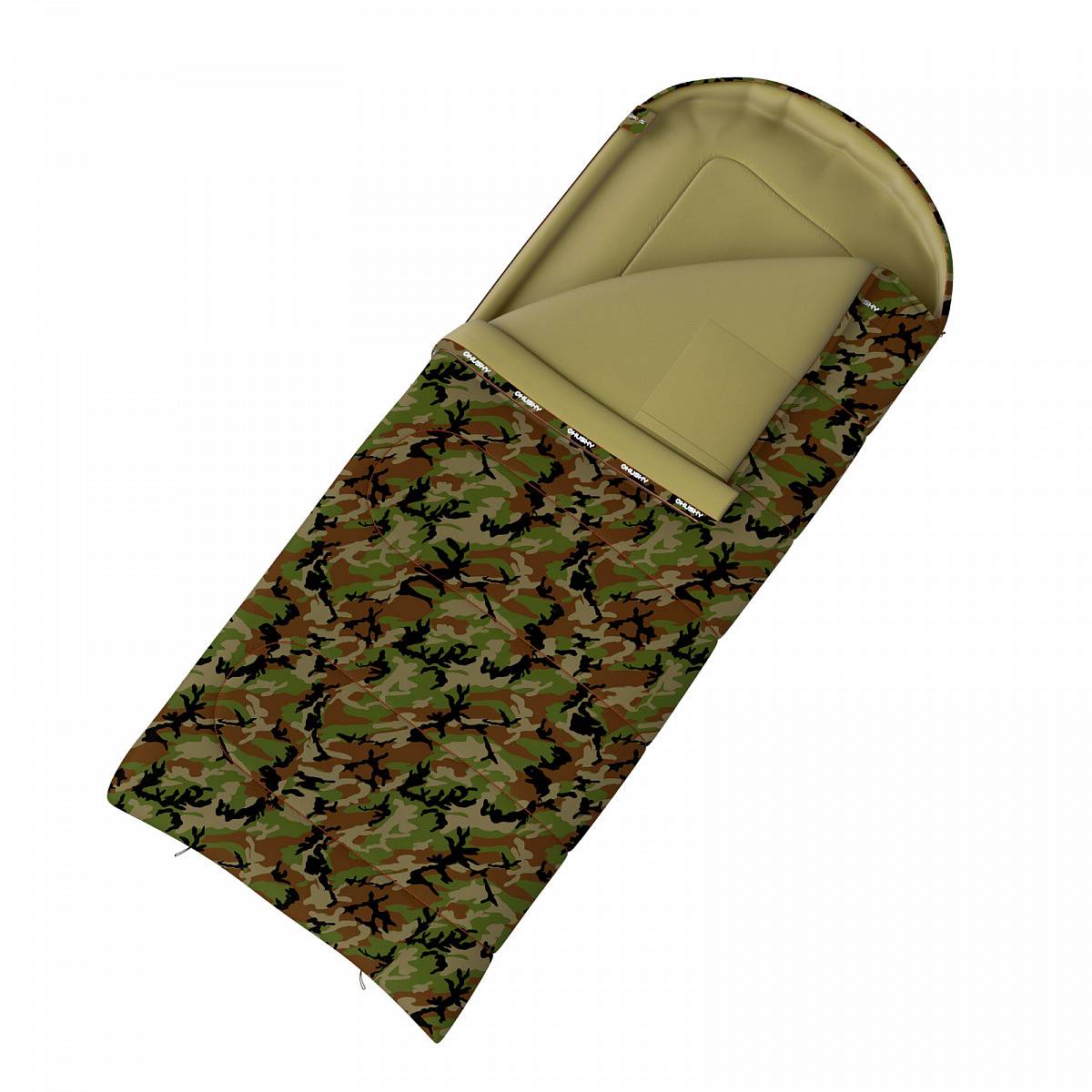 HUSKY Spacák dekový – Gizmo Army -5°C khaki