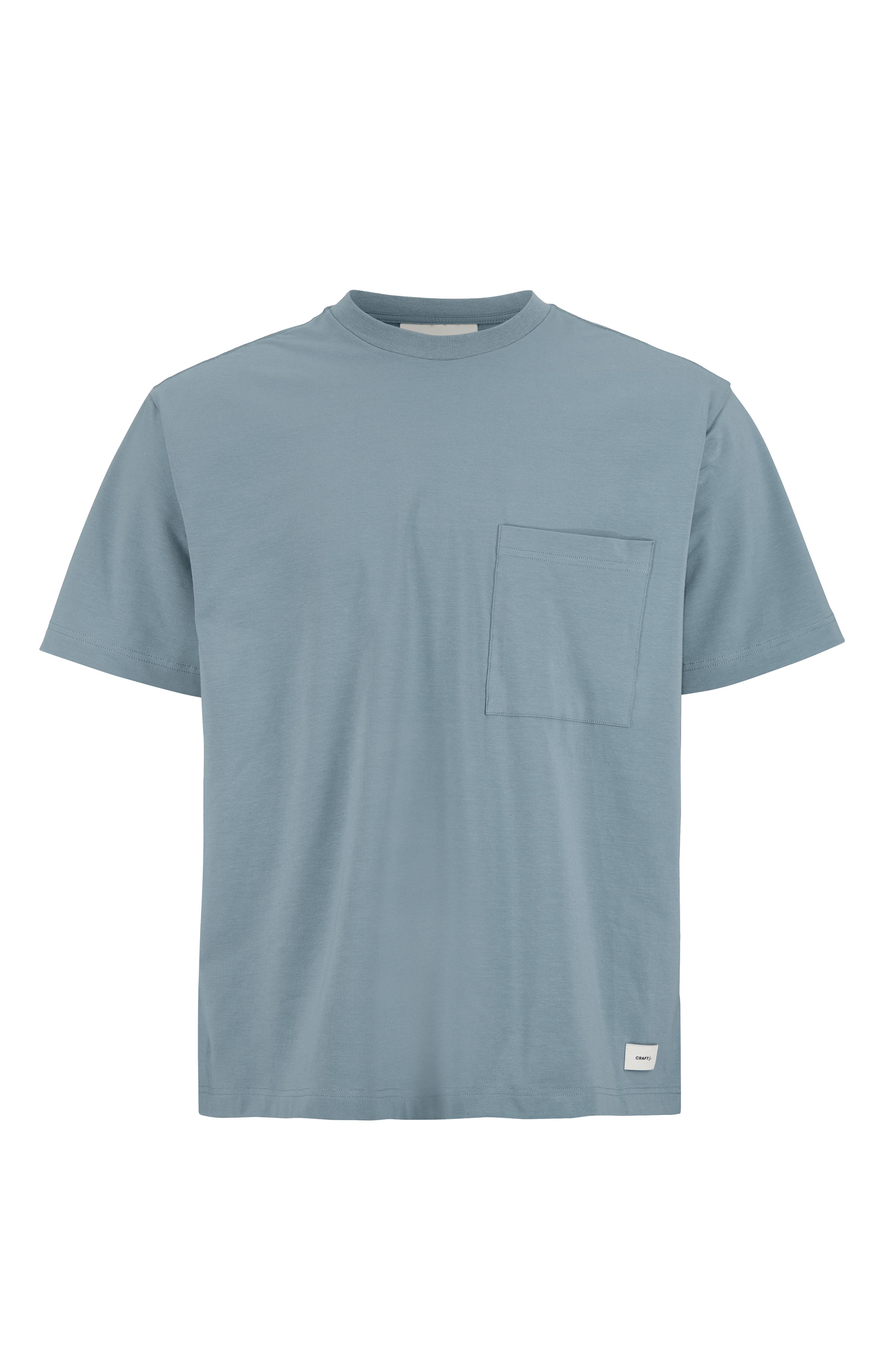 Triko CRAFT Collective Relaxed SS modrá