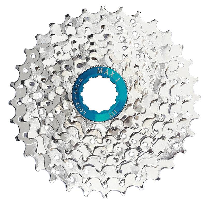 MAX1 8-kazeta 11-32 zubů, střibrná