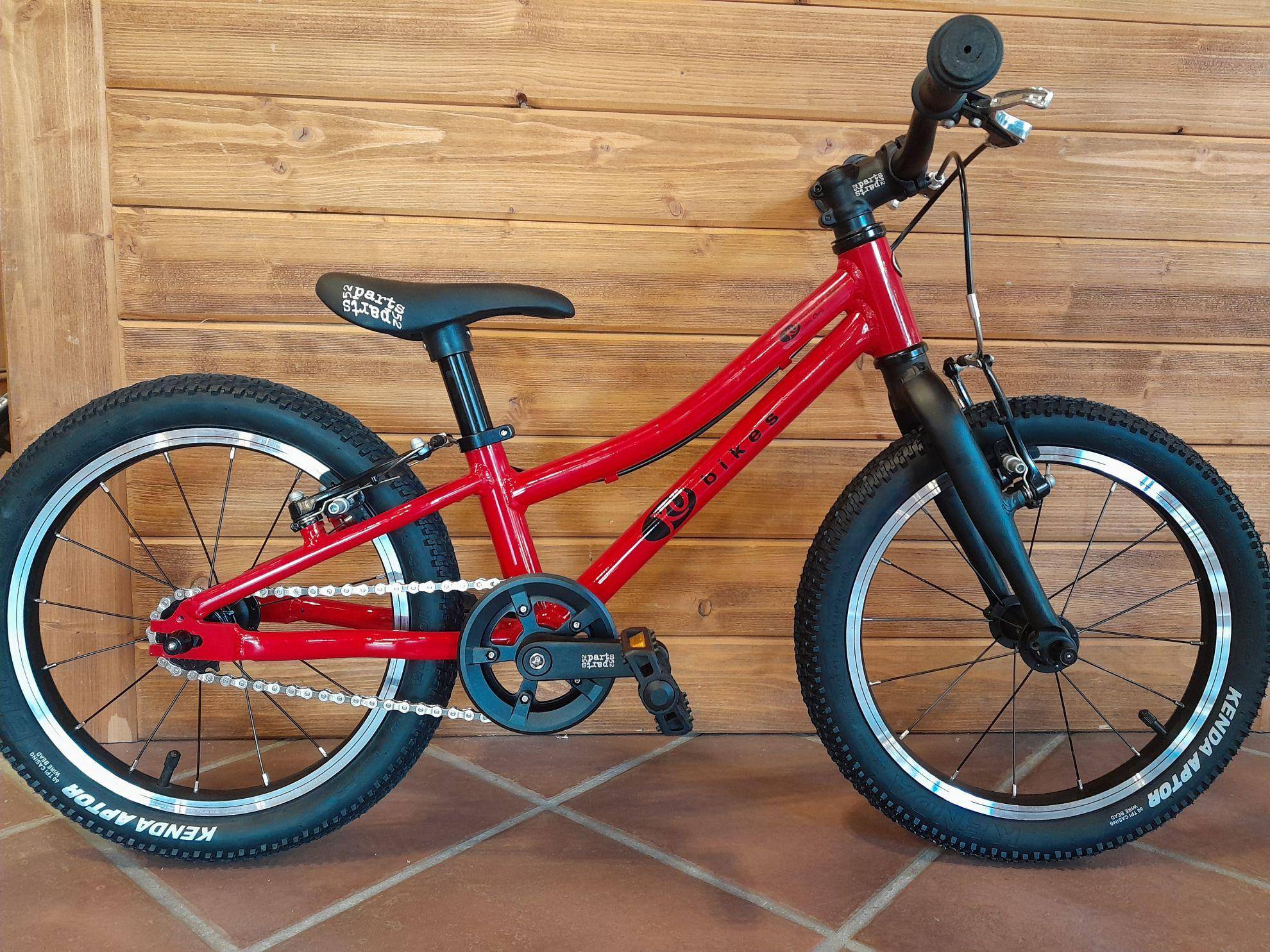 KUBIKES - dětské kolo 16 S Mtb červené