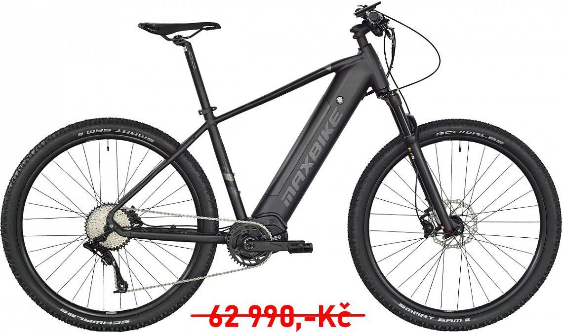 Maxbike elektrokolo HAKON 2.0 černý+šedá