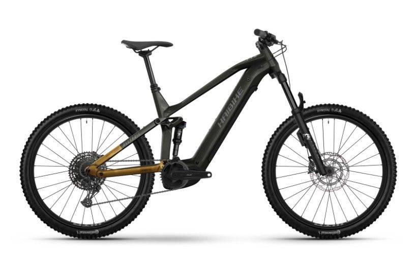 Haibike ALLTRAIL 10.5 ABS 800Wh celoodpružené elektrokolo black/ninja gold/grey