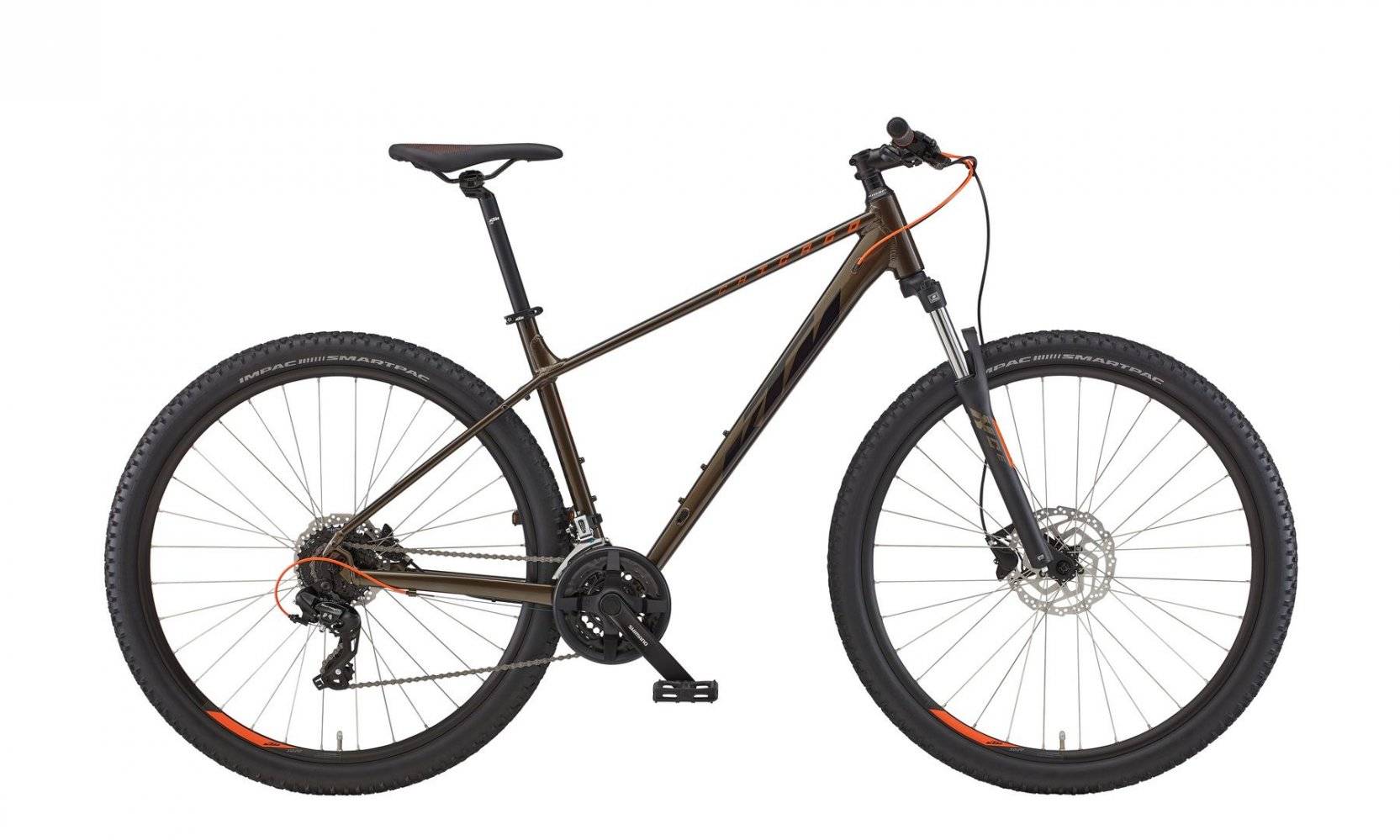 Horské kolo KTM CHICAGO 292 29 - hnědá (oak)