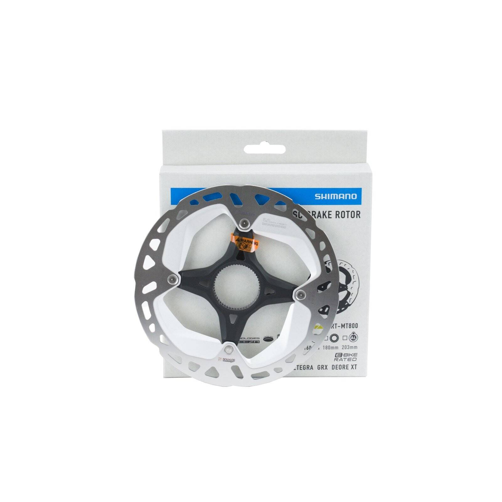 MTB kotouč Shimano XT RT-MT800 - vnitřní ozubení matice - 160 mm