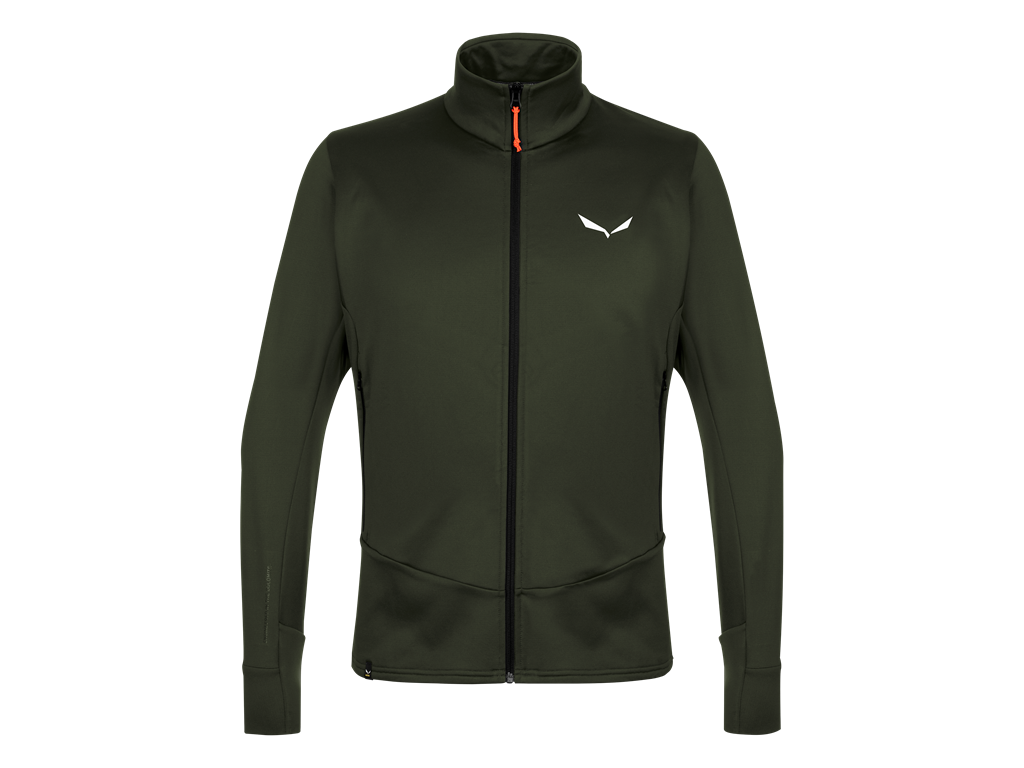Pánská fleeceová bunda Salewa Puez Polarlite dark olive