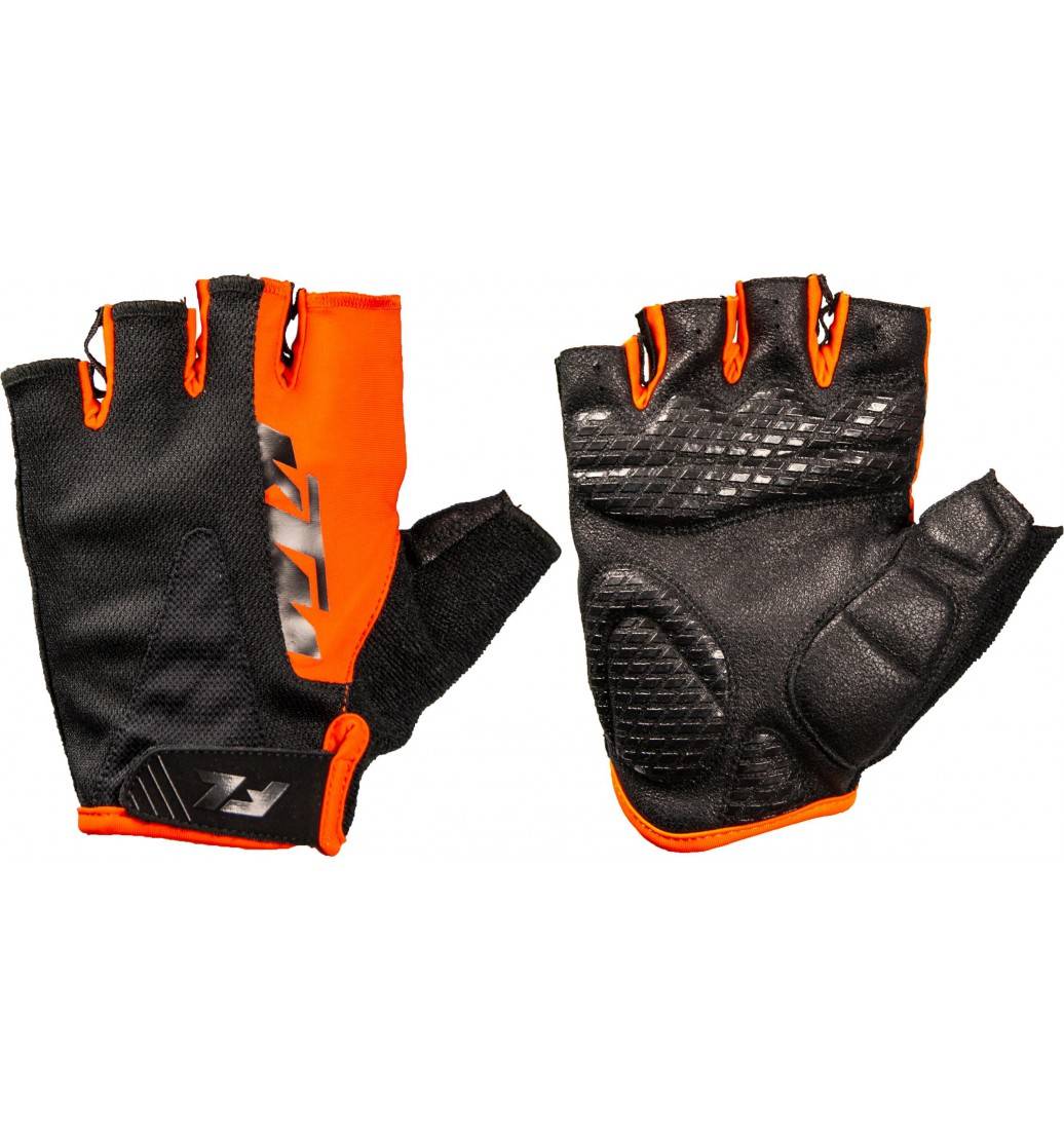KTM rukavice Factory Line krátké černá/oranžová