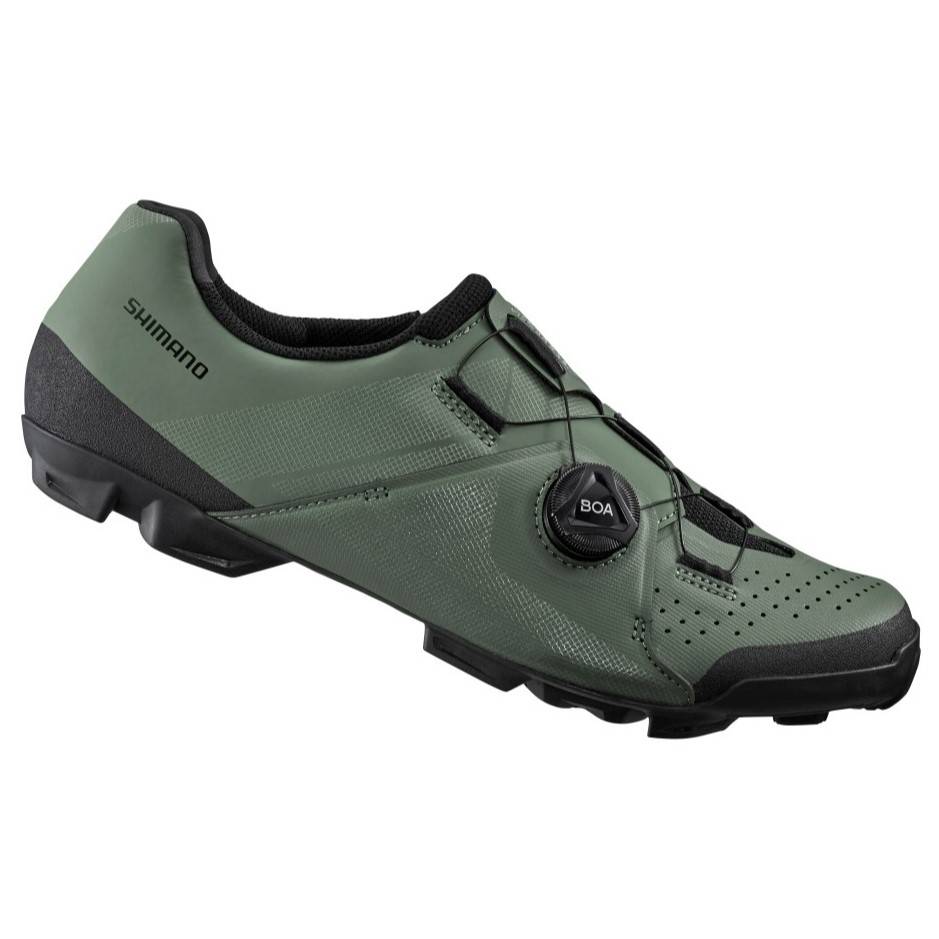 Tretry Shimano SH-XC300, olivová