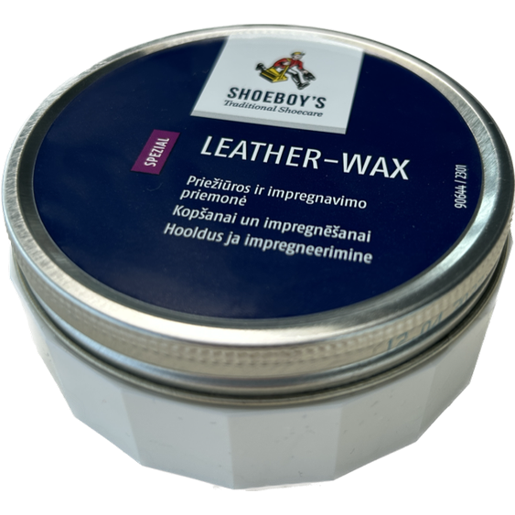 Shoeboy´s vosk na obuv LEATHER WAX 150 ml