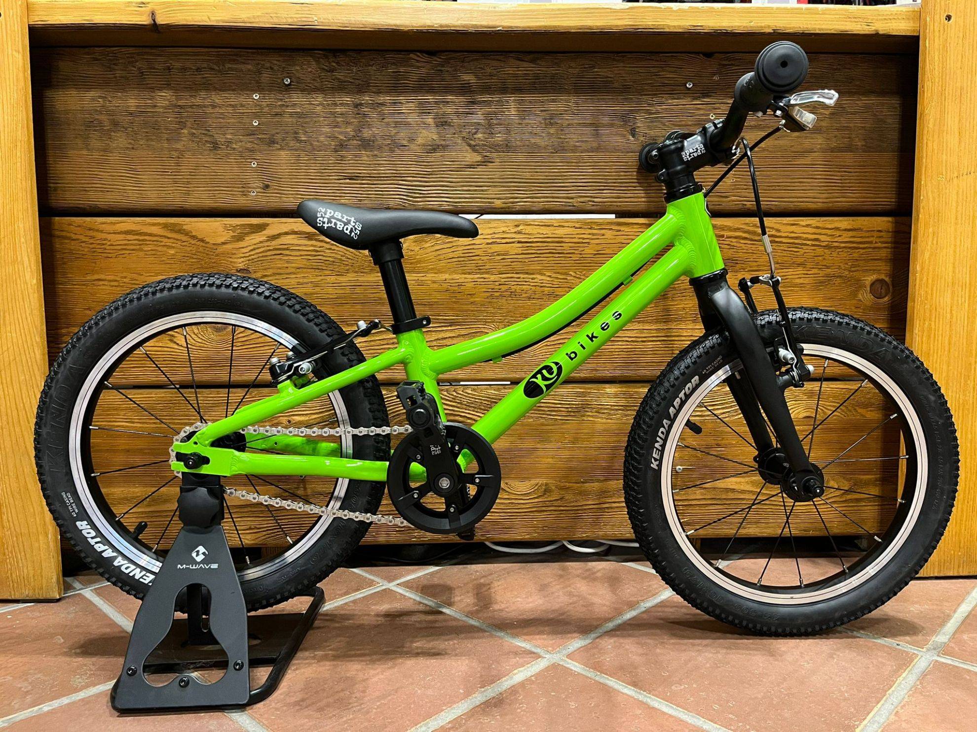 KUBIKES - dětské kolo 16 S Mtb zelené