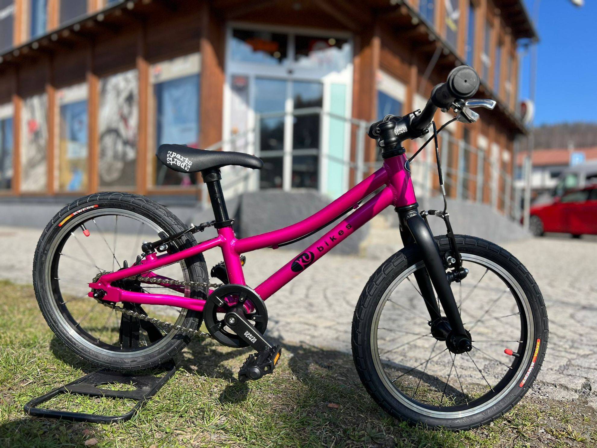 KUBIKES - dětské kolo 16 S Mtb růžová