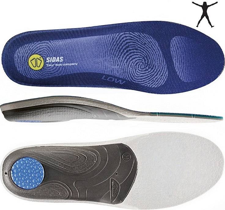 Sidas 3Feet Comfort LOW Arch sportovní vložky