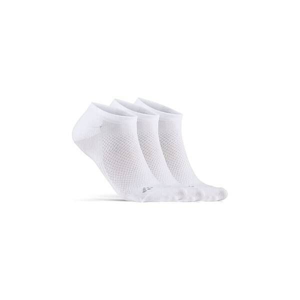 CRAFT ponožky CORE Dry Footies 3-pack bílá 1910638-900000