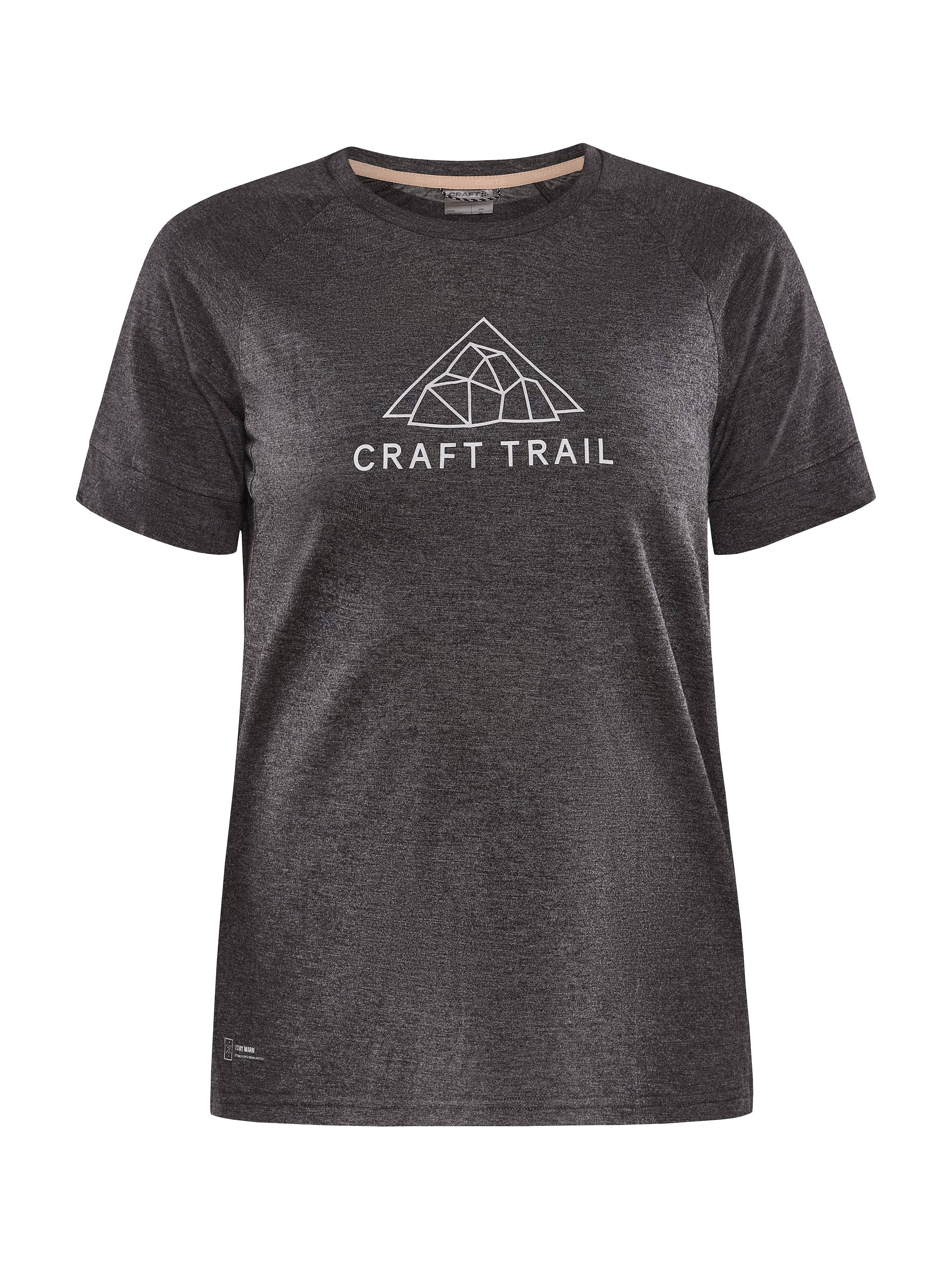 W Triko CRAFT ADV Trail Wool SS černá