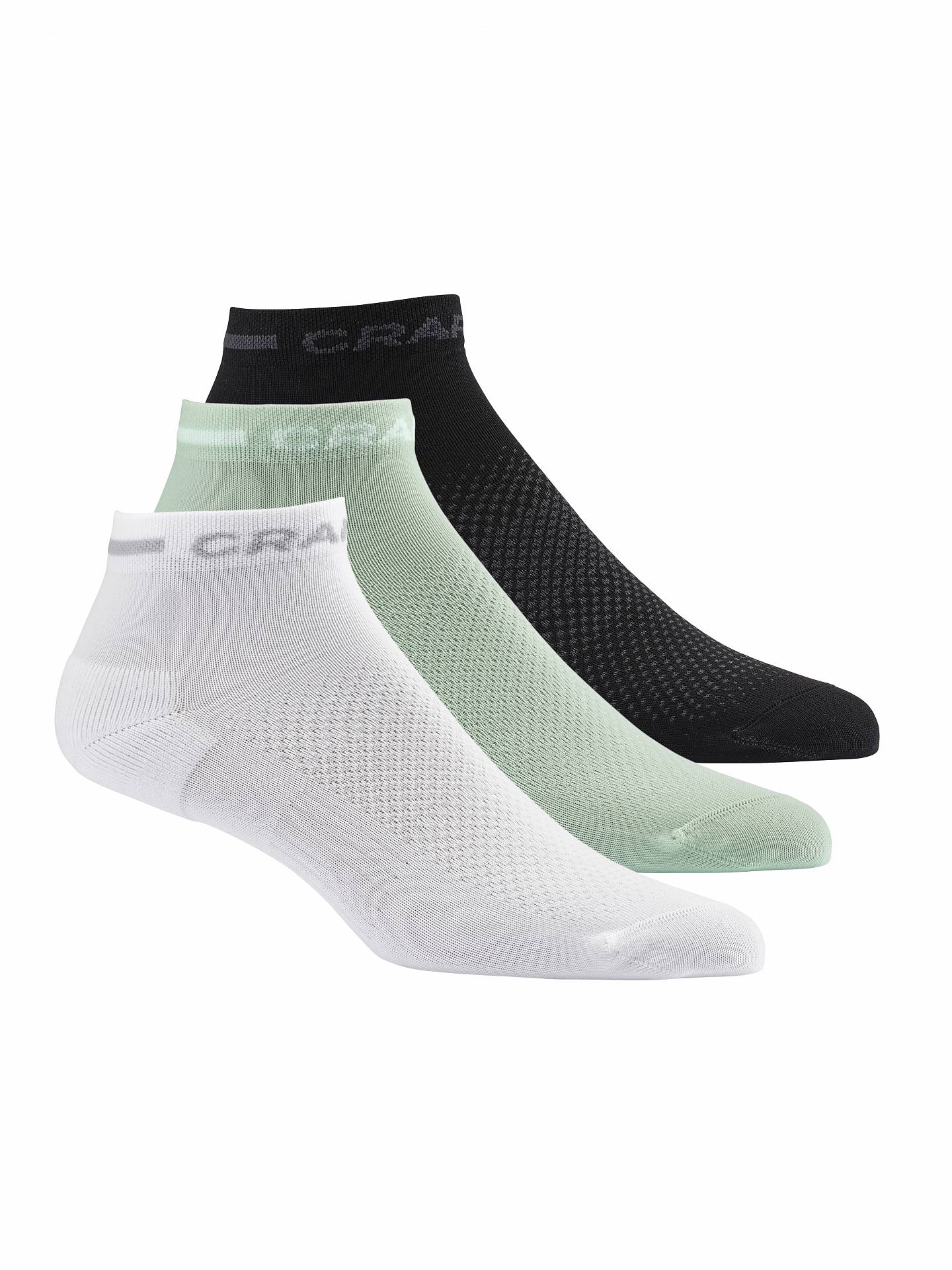 Ponožky CRAFT CORE Dry Mid 3-pack zelená