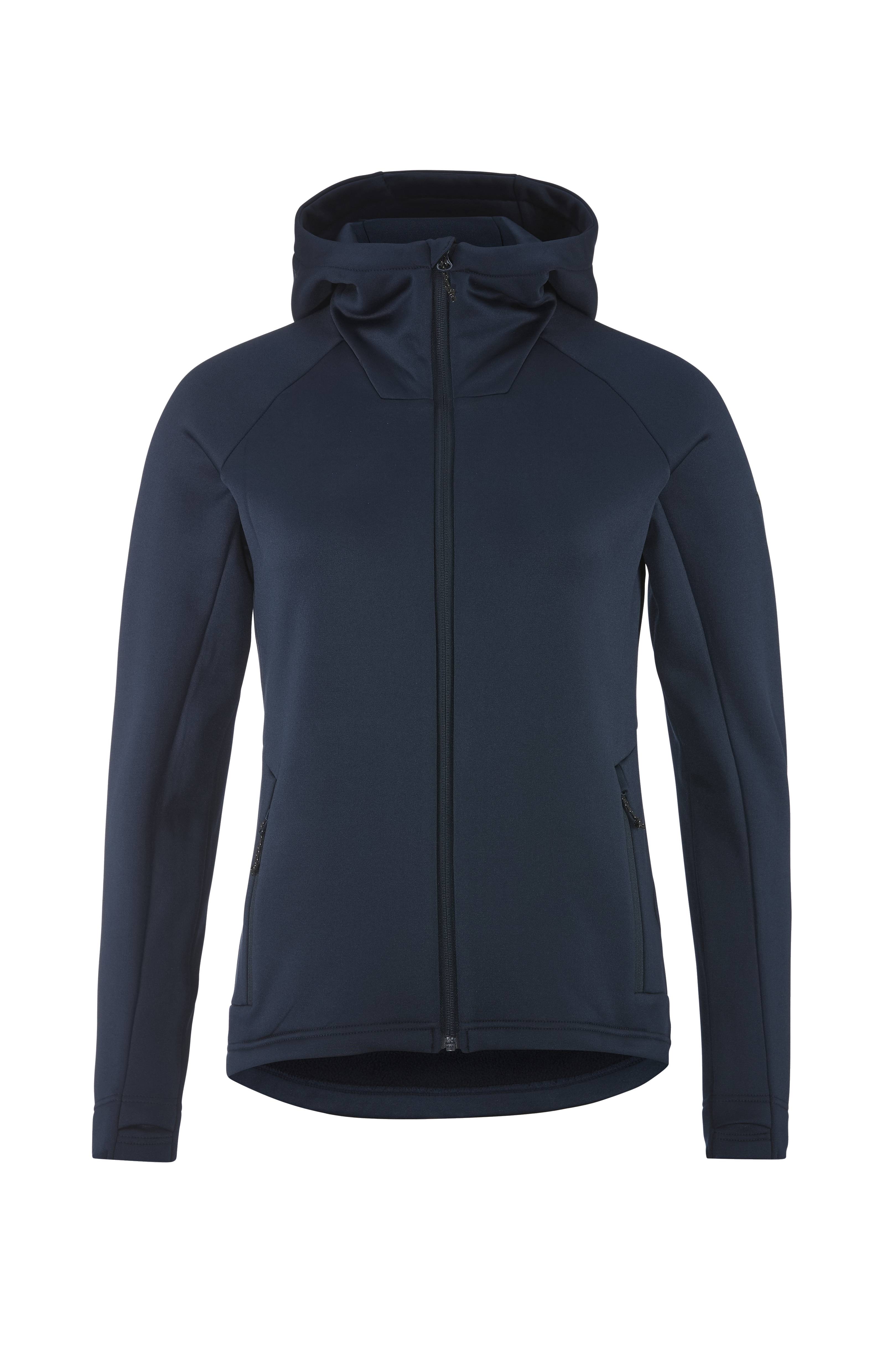 W Mikina CRAFT ADV Explore Power Fleece Hood modrá