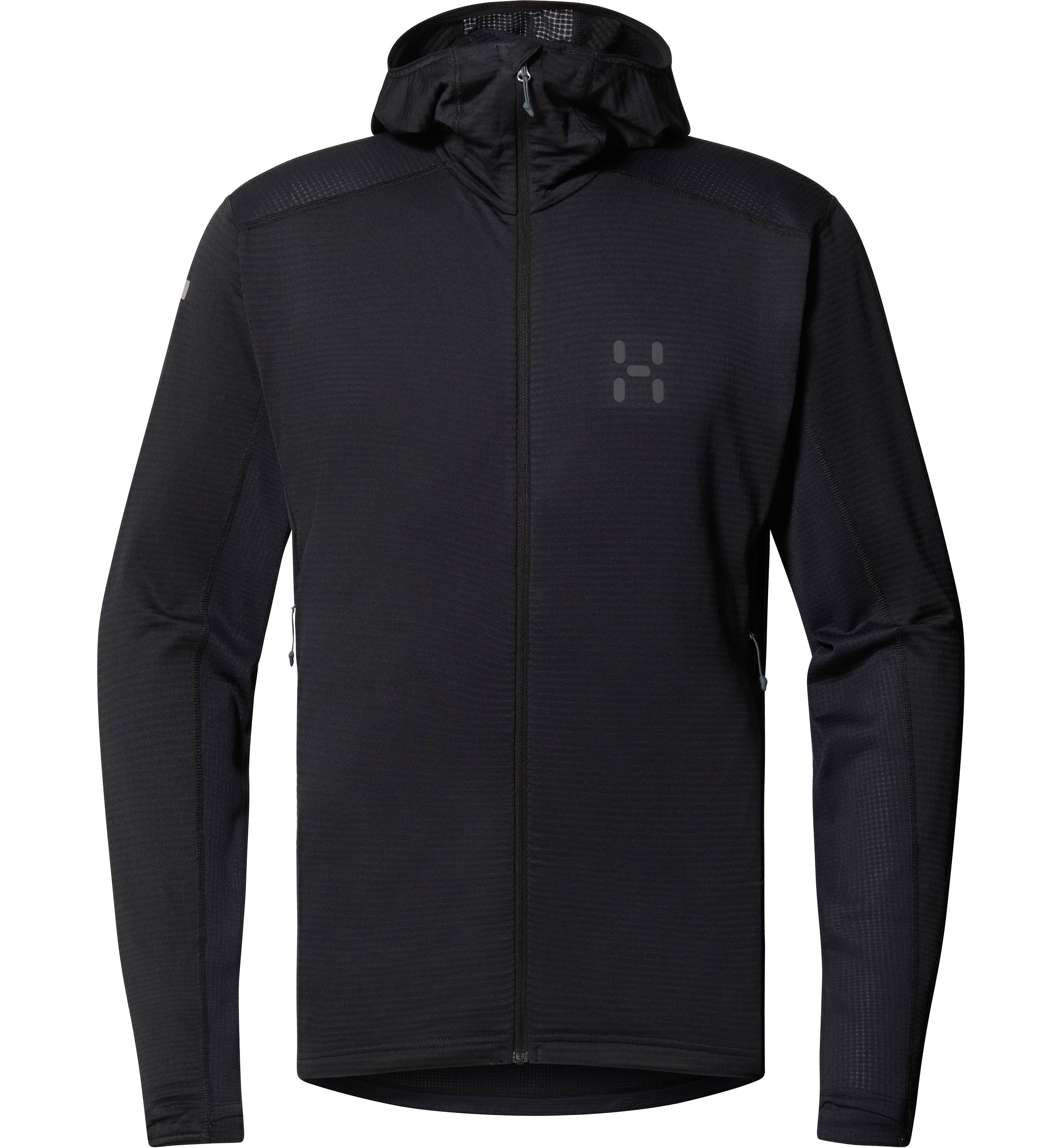 Mikina Haglöfs L.I.M Mid Multi Hood pánská černá