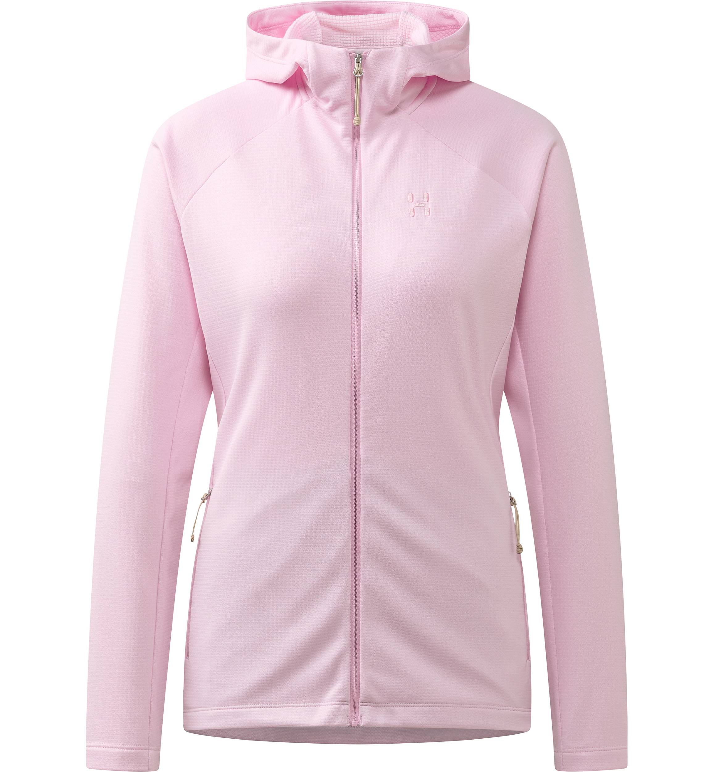 Mikina Haglöfs Korp Mid Hood dámská růžová
