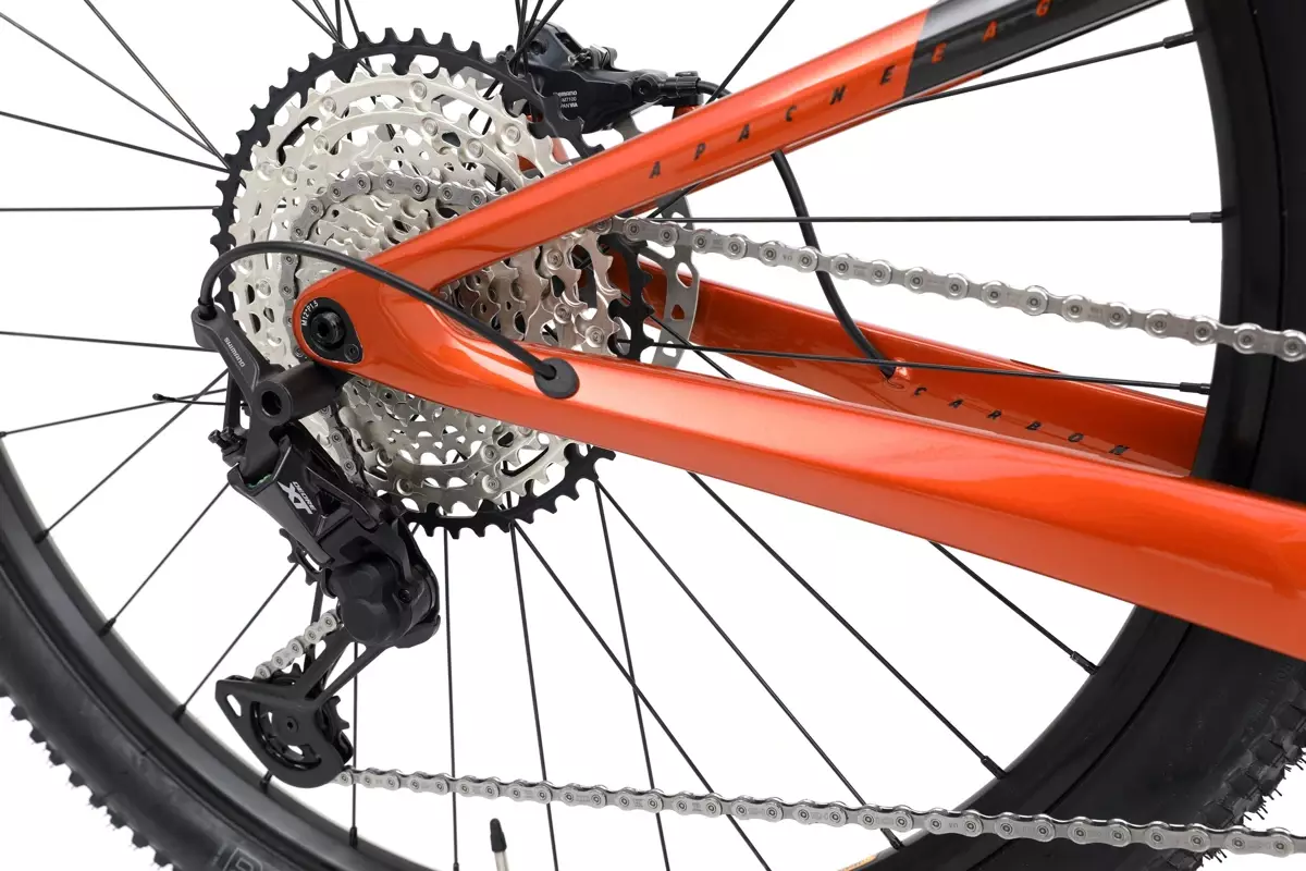 Celoodpružené kolo APACHE Eagle C3 oranžová