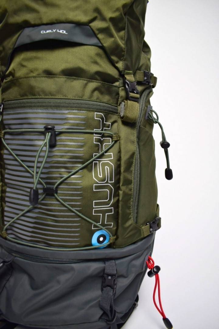Batoh Husky Curly 40L dark green