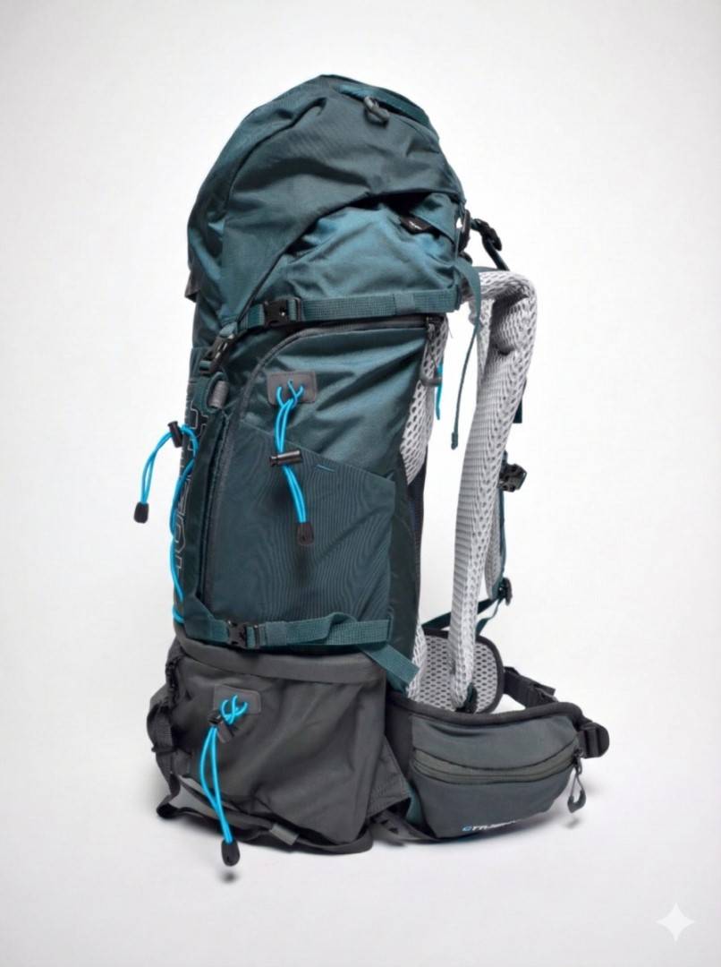 Batoh Husky Curly 40L faded blue
