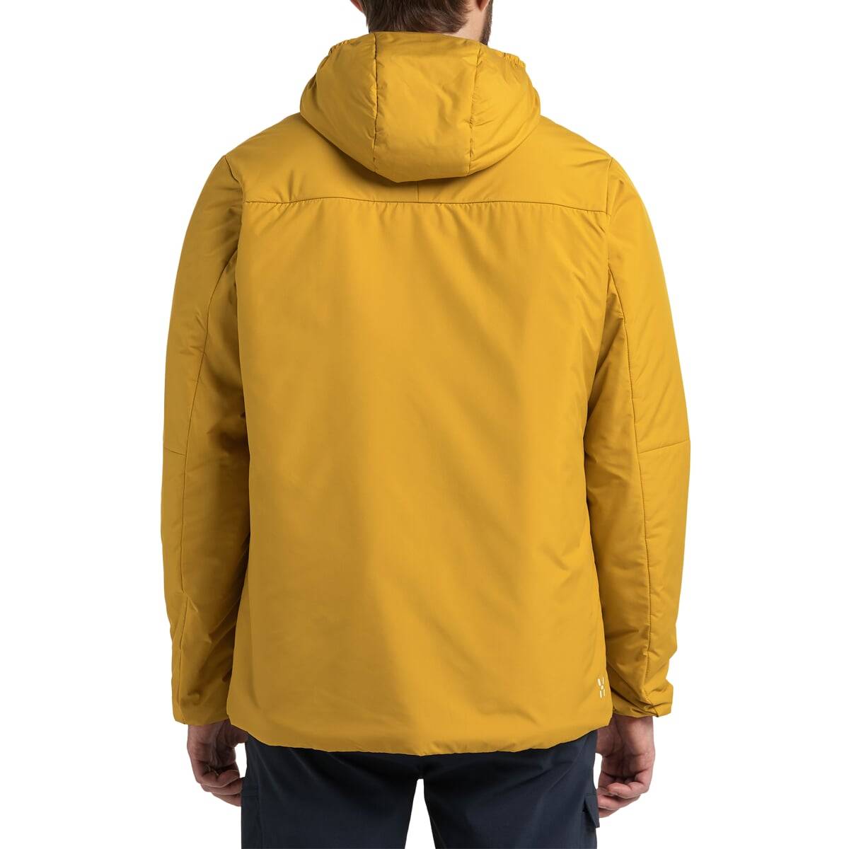 Bunda Haglöfs Mimic Silver hood pánská - žlutá
