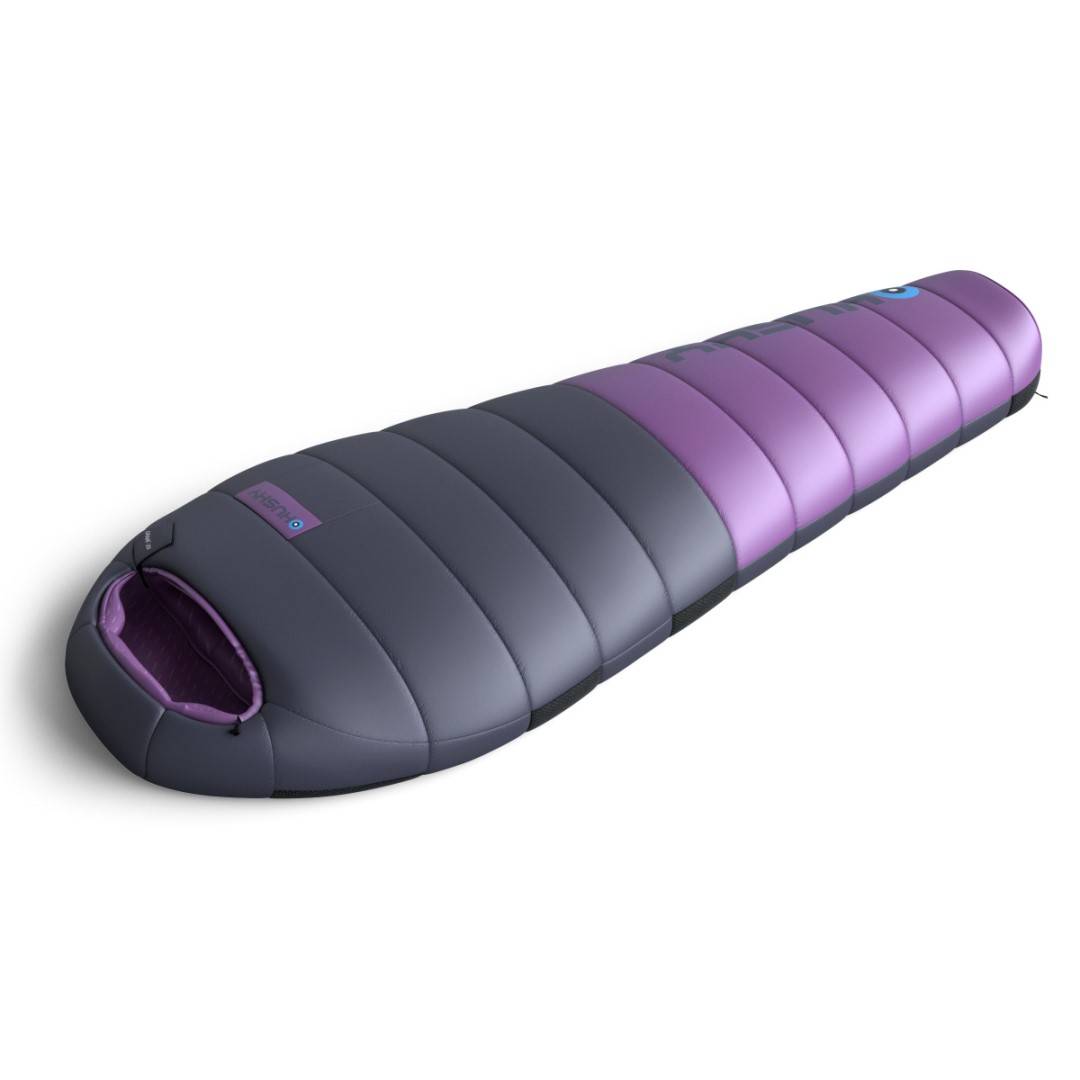 Dámský péřový spací pytel Drape Ladies blue/purple