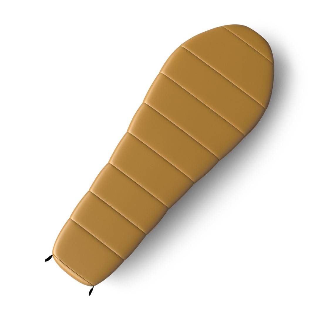 Dětský spací pytel Husky Junior mustard