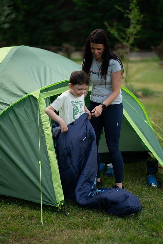 Dětský spací pytel Husky Kids Magic dark blue