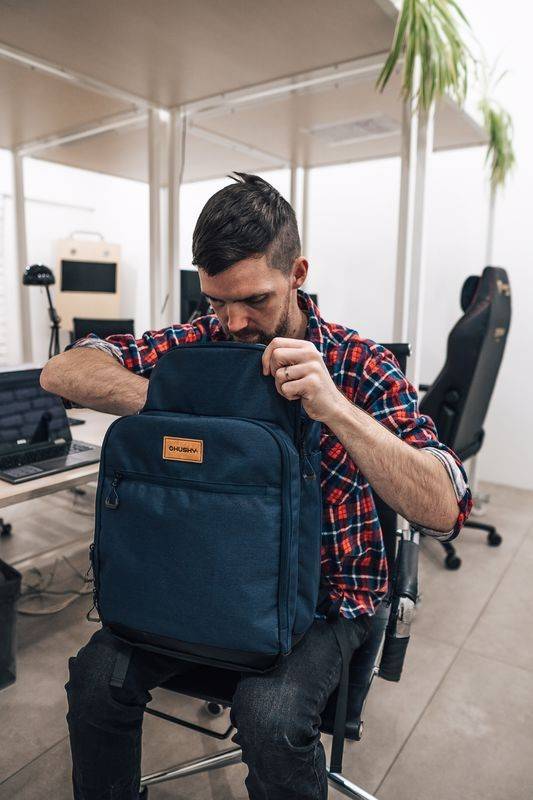 Městský batoh Husky Sofer 30L dark blue