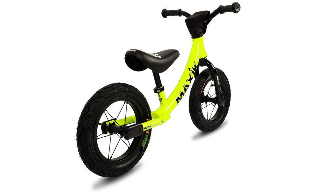 ROCK MACHINE odrážedlo Maxík Evo neon green/black