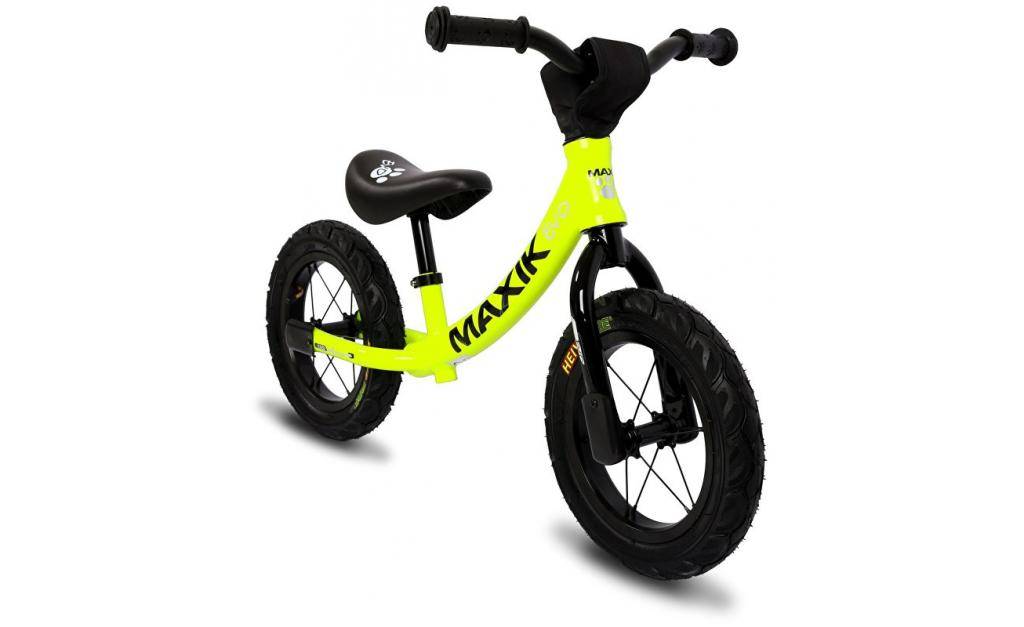 ROCK MACHINE odrážedlo Maxík Evo neon green/black