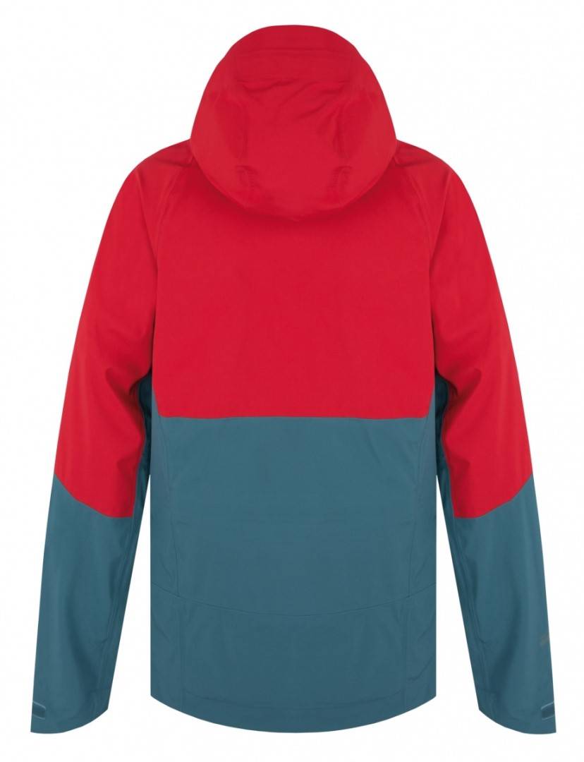 Pánská hardshellová bunda Husky Nicco M red/turquoise