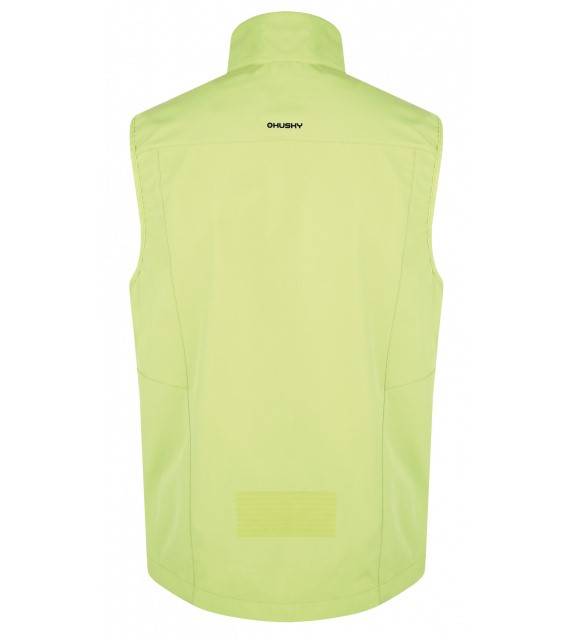 HUSKY pánská softshell vesta – Salien M light green