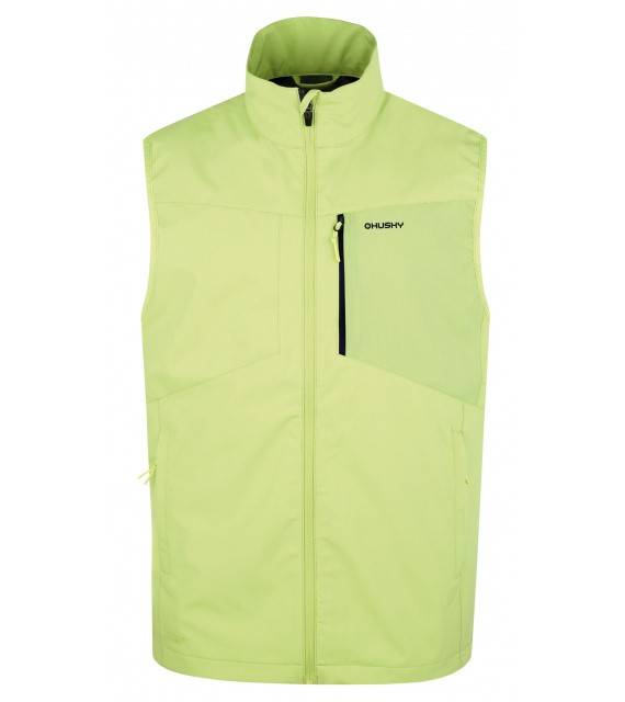 HUSKY pánská softshell vesta – Salien M light green