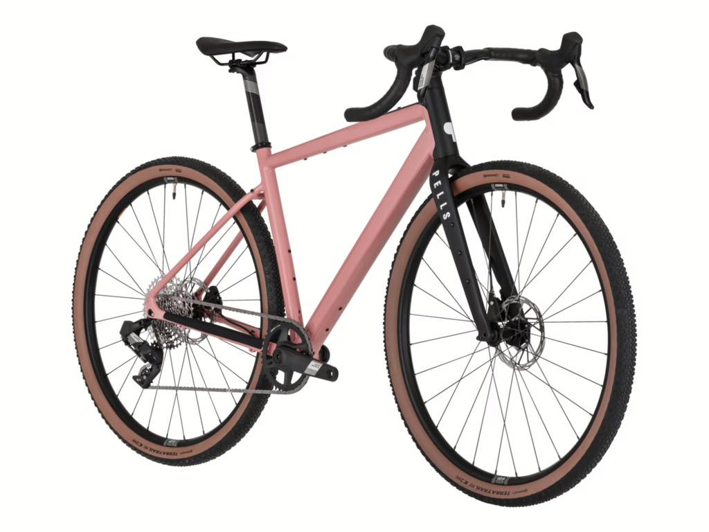 PELLS gravel kolo Raw 3 GRX Dusty Rose