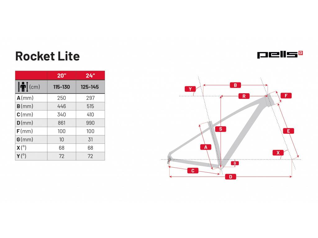 PELLS - dětské kolo Rocket Lite 20 Blue