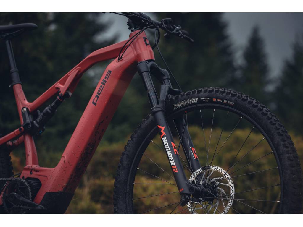 PELLS celoodpružené elektrokolo Stormer FS 2 Brick Red