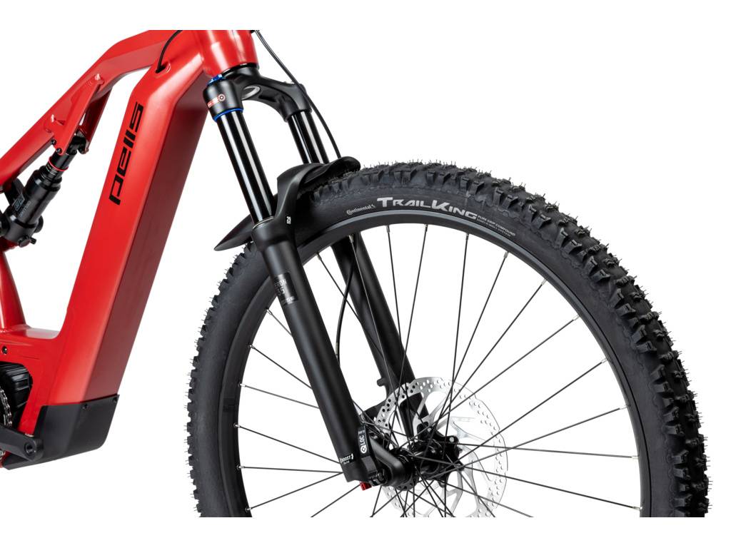 PELLS celoodpružené elektrokolo Stormer FS 2 Brick Red