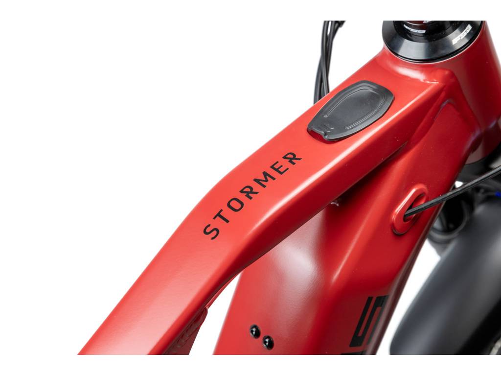 PELLS celoodpružené elektrokolo Stormer FS 2 Brick Red