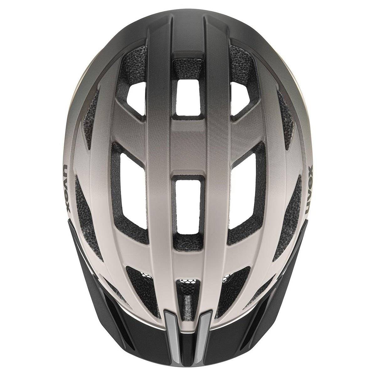 UVEX helma I-VO 2 WARM GREY - BLACK MATT (S4106600700)