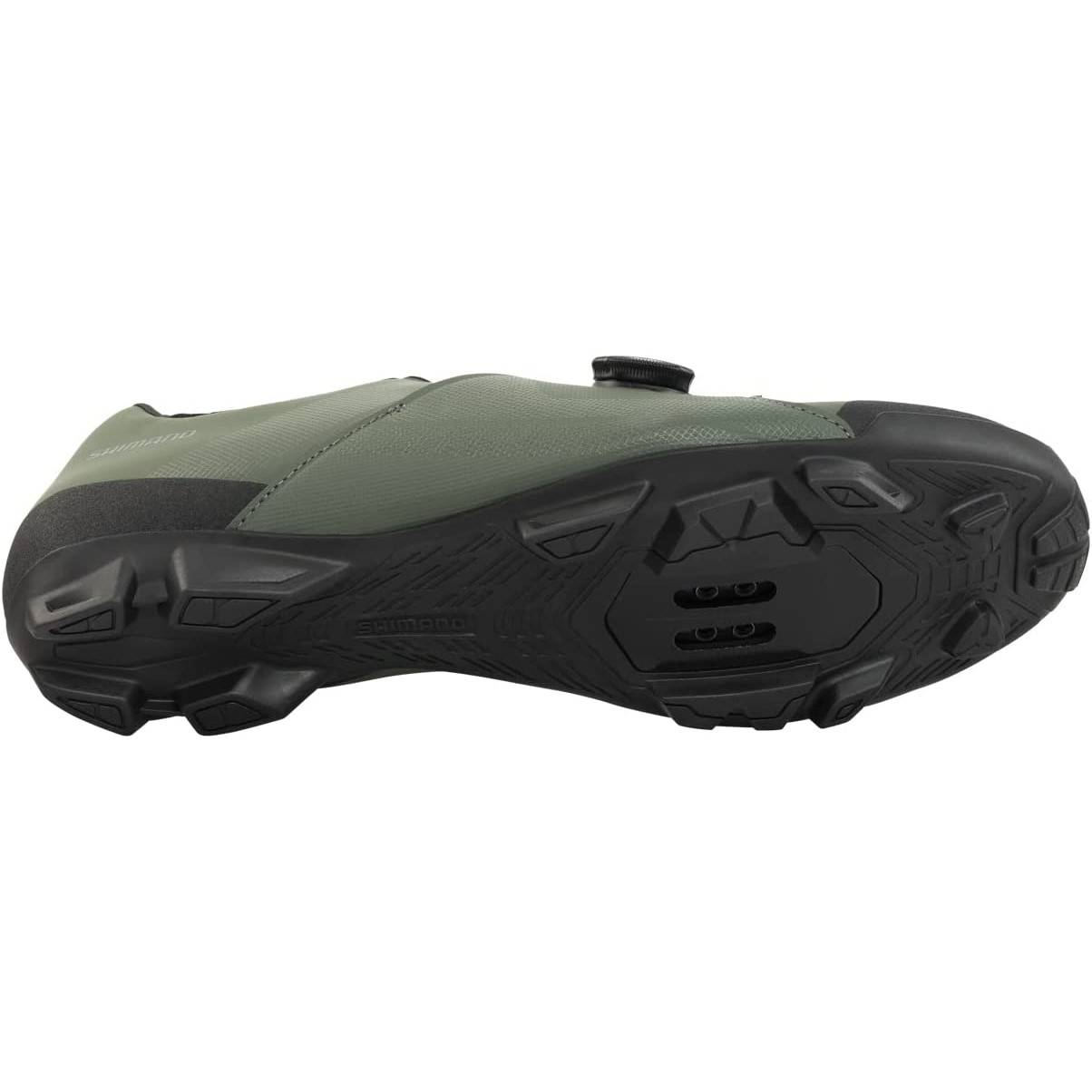 Tretry Shimano SH-XC300, olivová