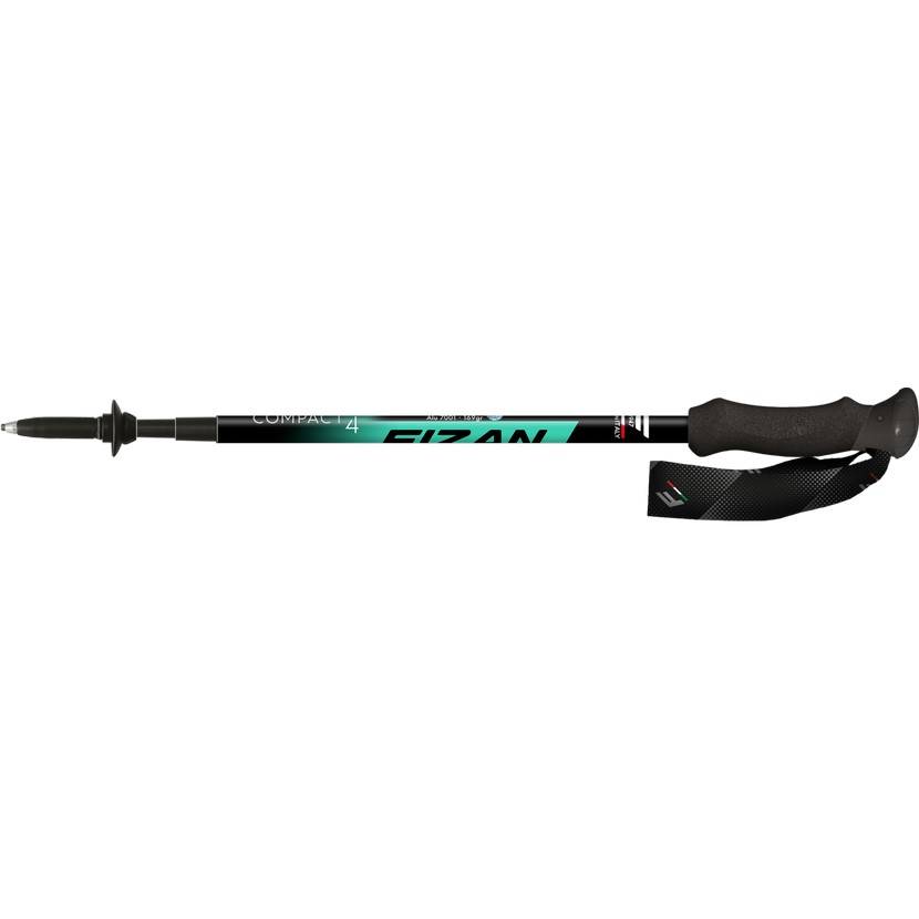 Trekové hole Fizan Compact 4 water green