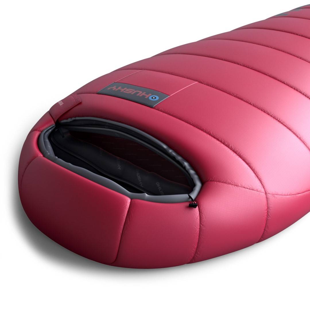 Třísezónní spací pytel Husky Ruby red