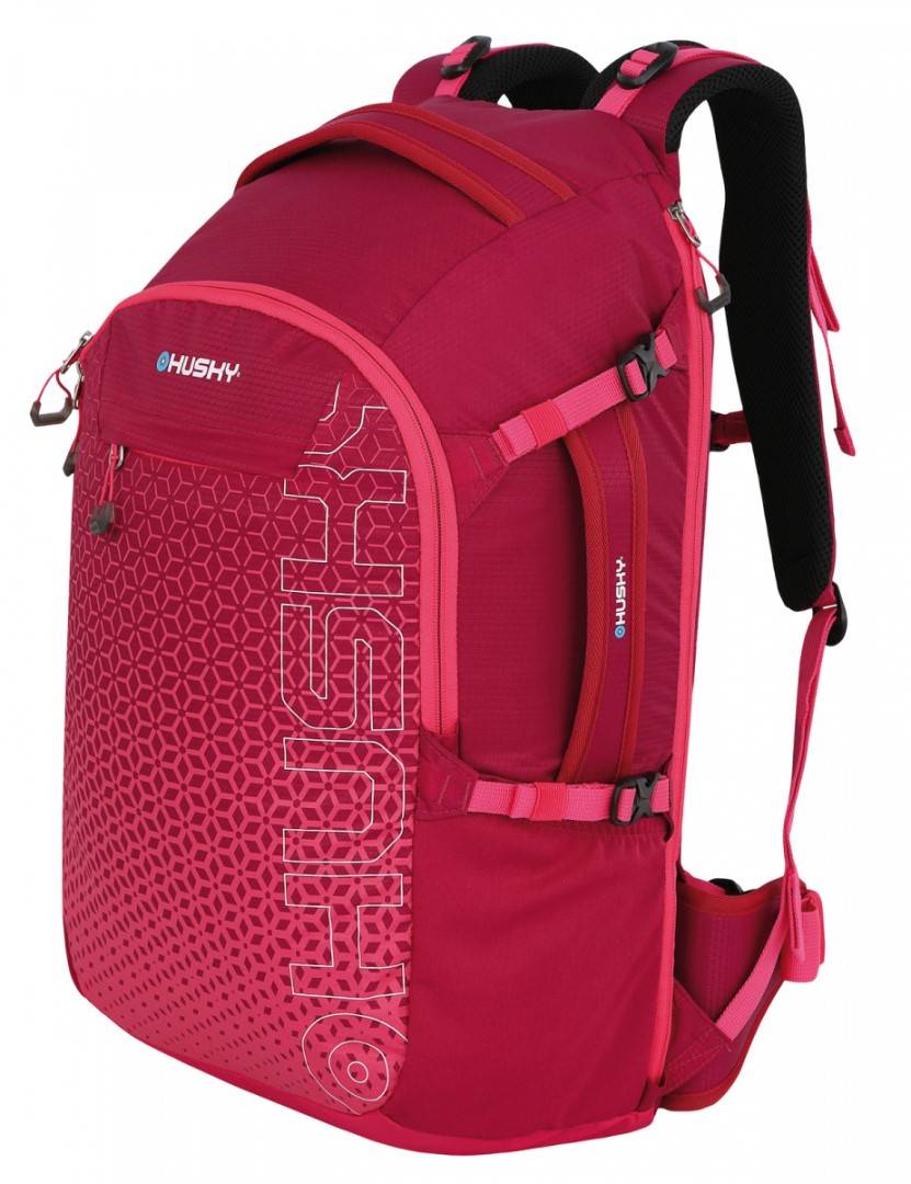 Turistický batoh Husky Campus 30L magenta