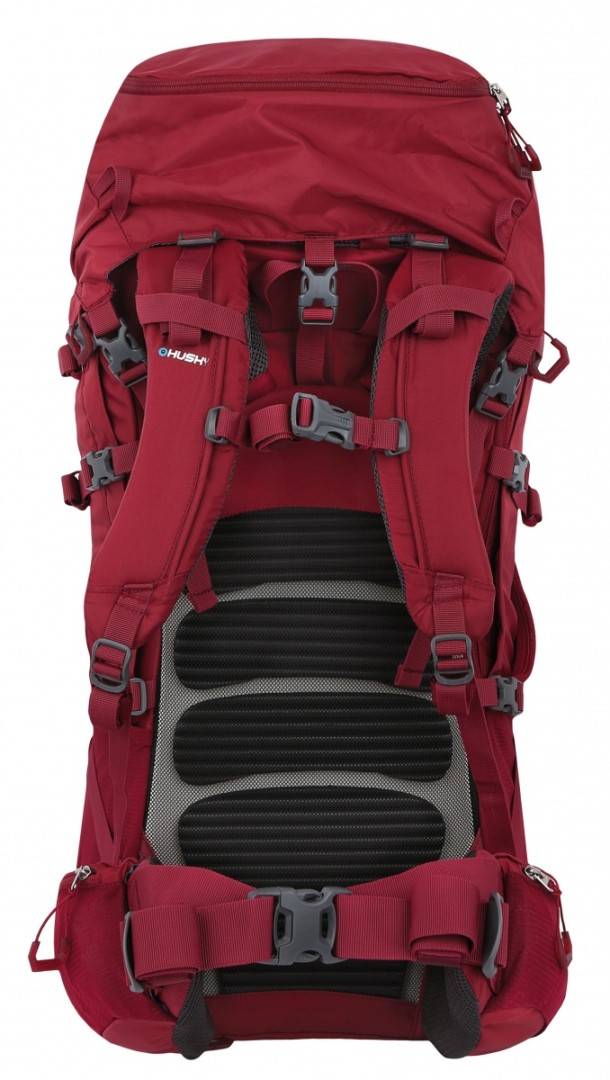 Batoh ultralight HUSKY Ribon New 60L bordo