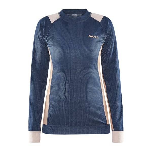W Set CRAFT CORE Dry Baselayer tm. modrá s růžovou