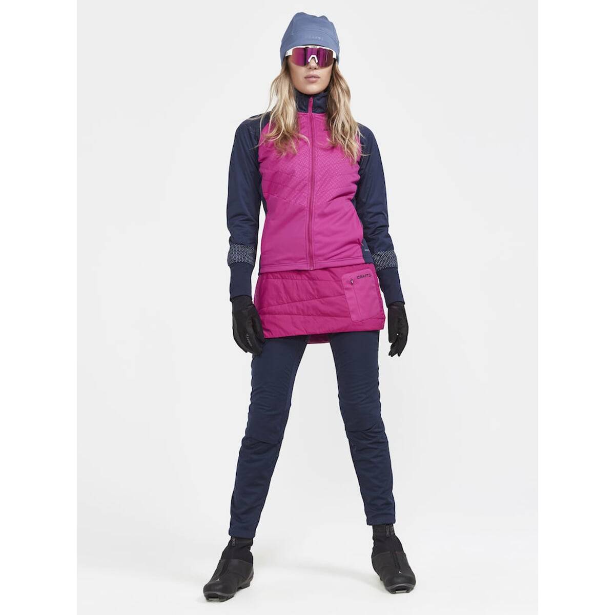 W Sukně CRAFT CORE Nordic Training Insulate růžová