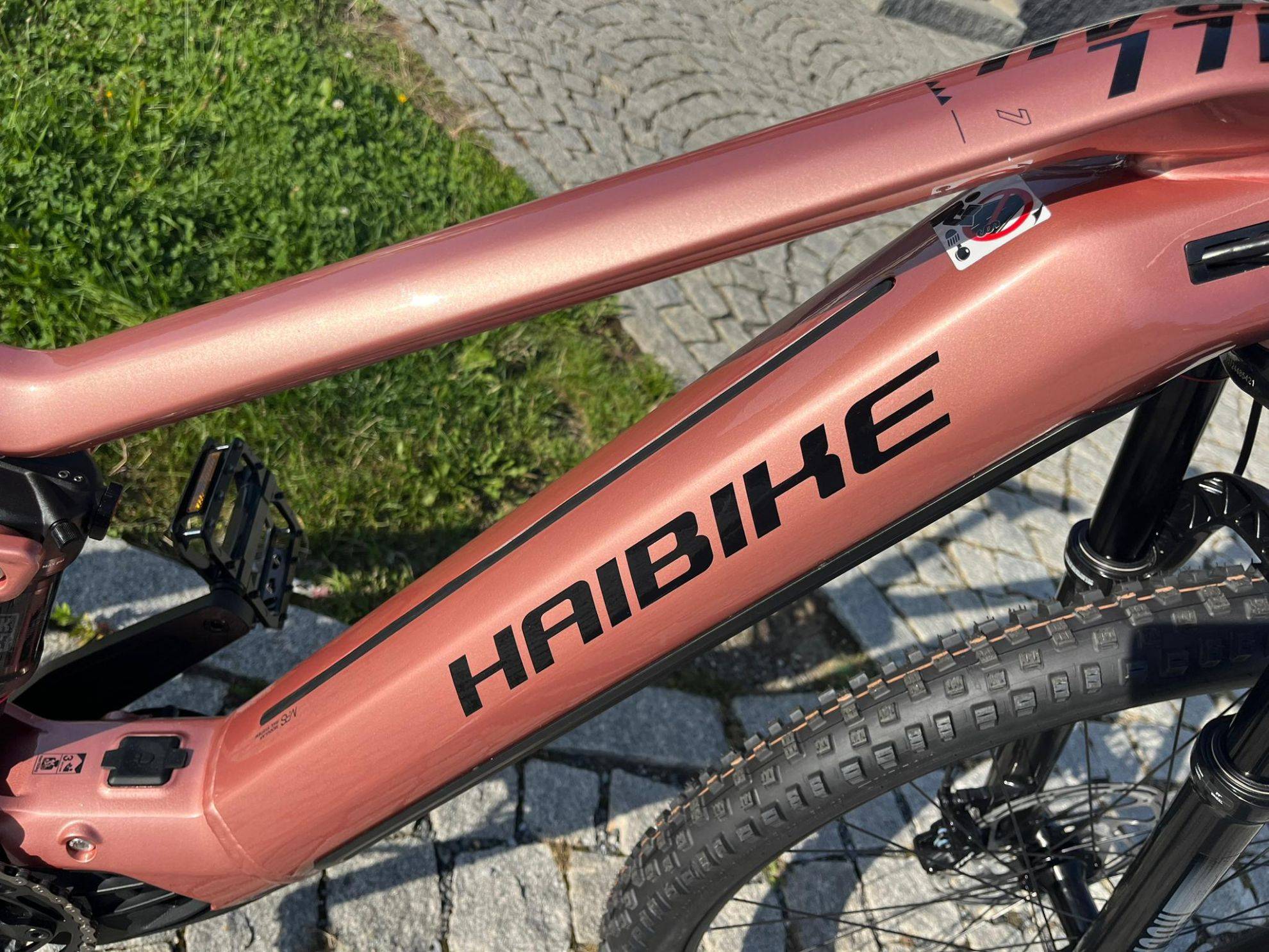 Haibike celoodpružené kolo Alltrail 7 - copper/black - gloss