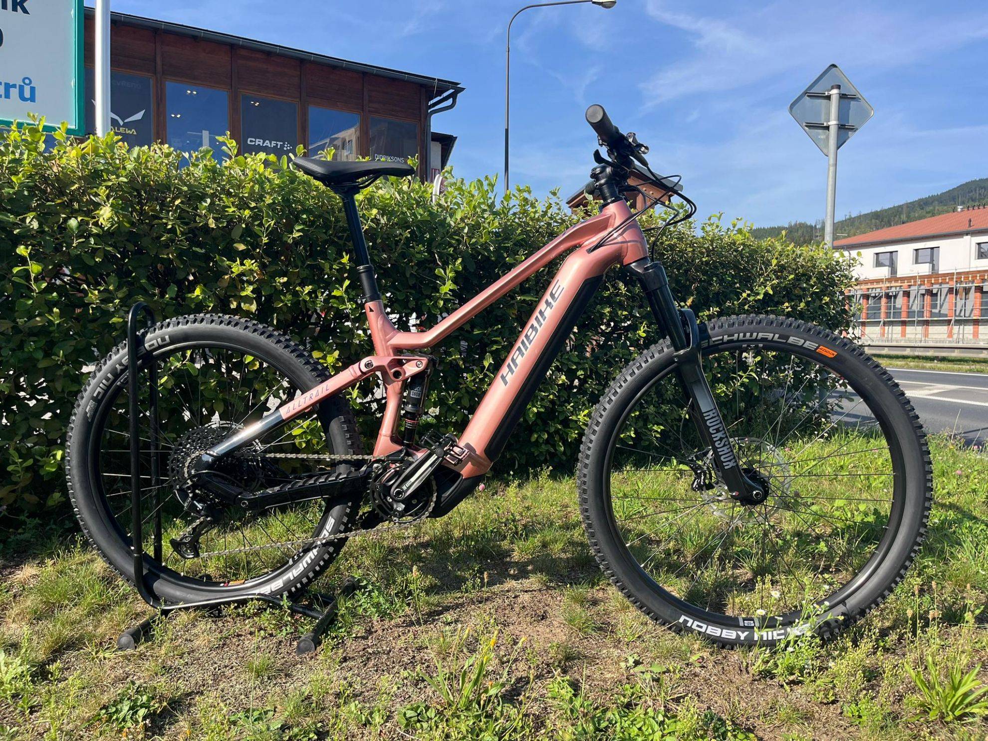 Haibike celoodpružené kolo Alltrail 7 - copper/black - gloss
